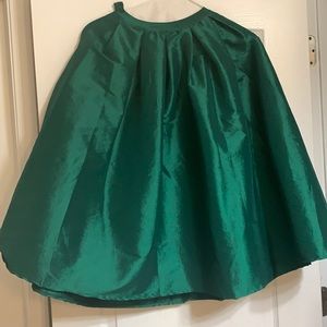 Choies emerald green circle skirt